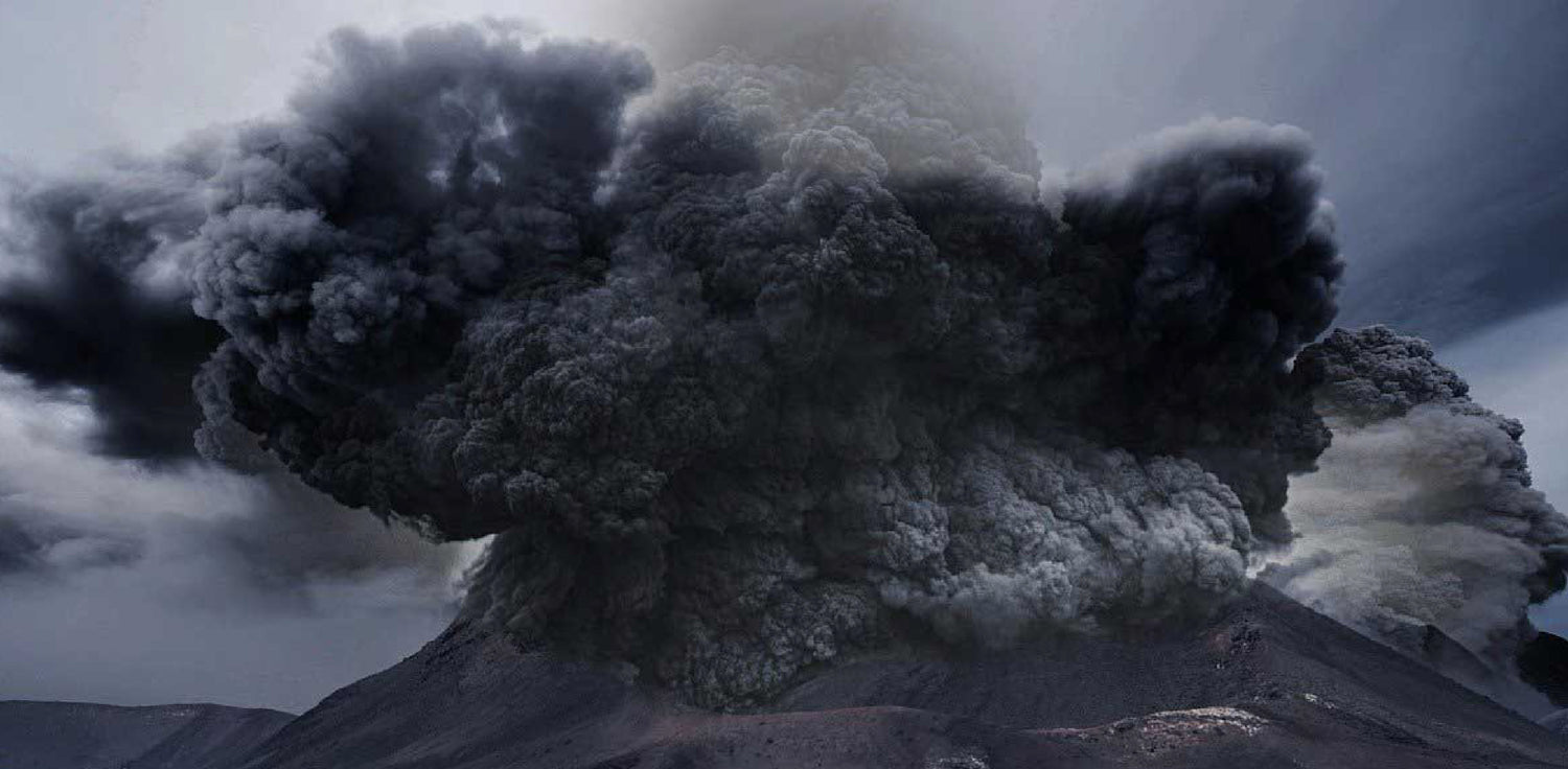 Volcanic ash - A photo of volcanic ash, which is the solid material ejected during a volcanic eruption. It appears as fine, powdery particles that can vary in color from light gray to dark black, depending on the composition of the volcanic rock. Volcanic ash is typically made up of tiny fragments of volcanic glass, minerals, and other materials that are carried into the atmosphere by volcanic activity and then deposited on the ground.