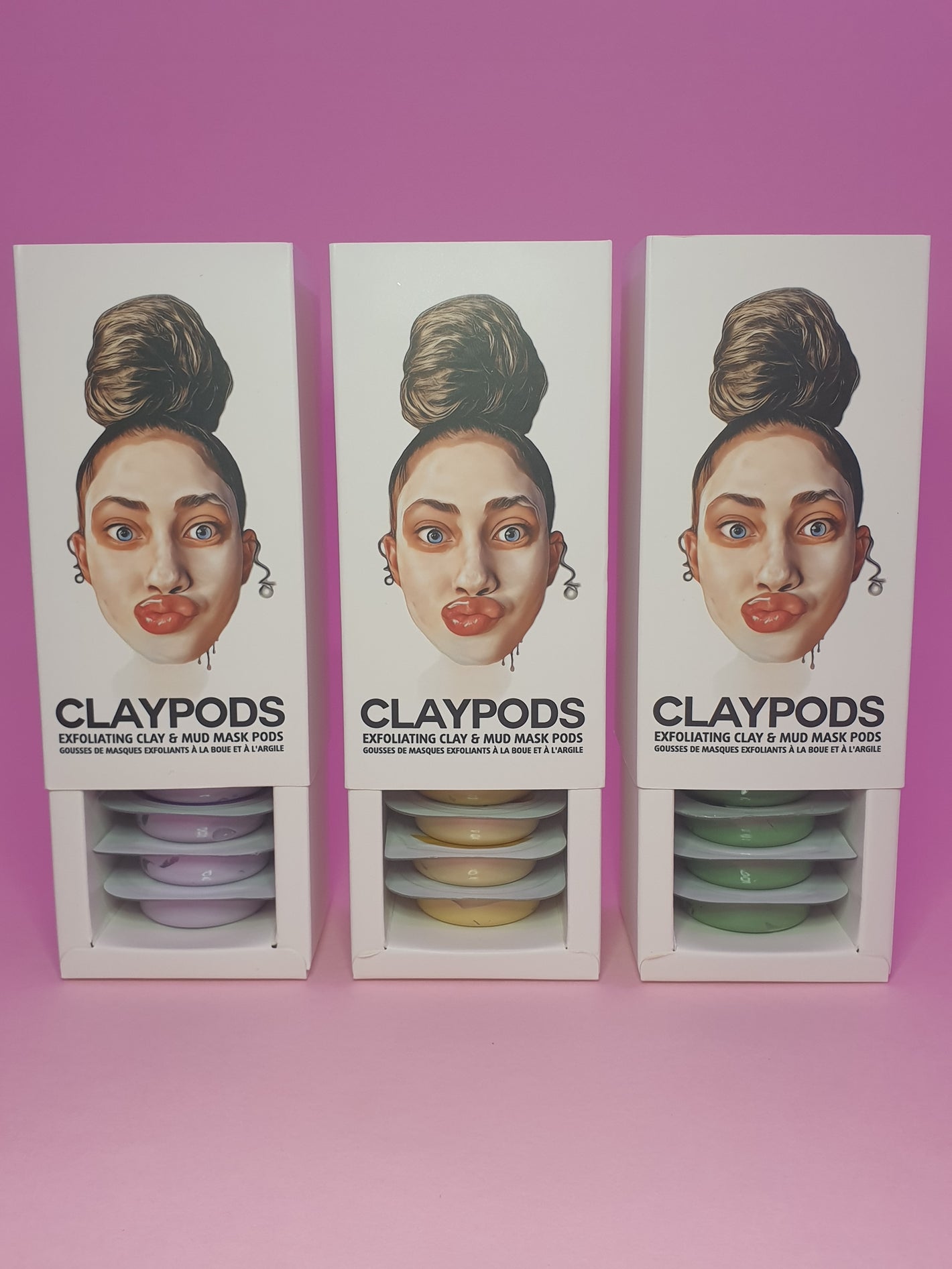 Eggplant, Turmeric and Green tea claypods
